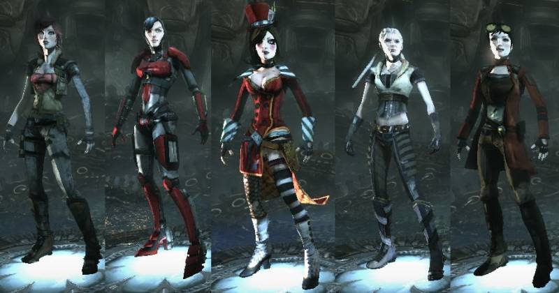 Borderlands Female Models Pack Borderlands Female Models Pack