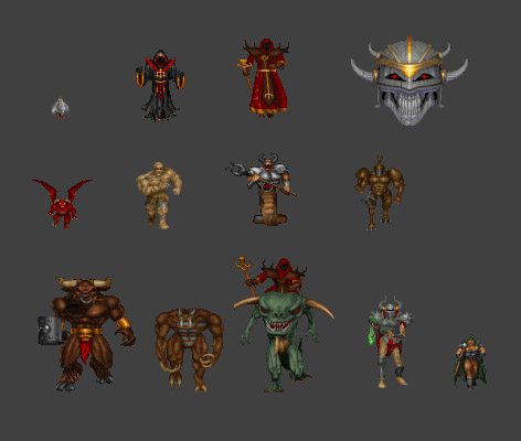 Heretic Monsters v1 Heretic Monsters v1