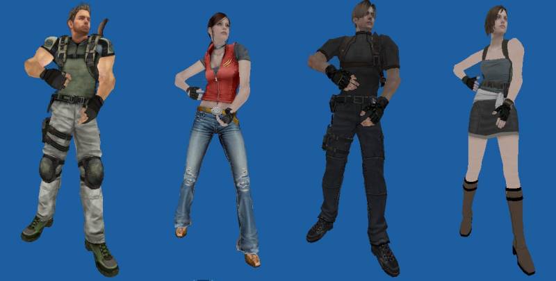 Resident Evil Models Beta 1 Resident Evil Models Beta 1