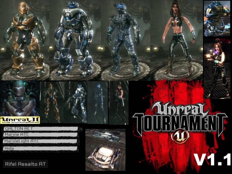 Unreal 2 Charpack + Weapon v1.1 Unreal 2 Charpack + Weapon v1.1