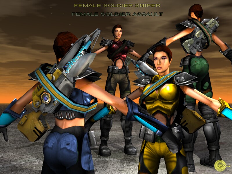 Female Soldier