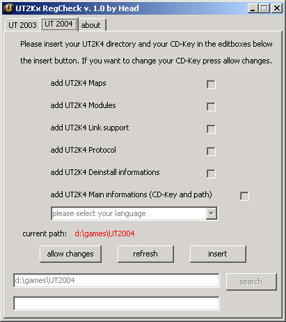 UT200x RegCheck 1.0 UT200x RegCheck 1.0